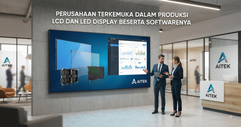Perusahaan Terkemuka dalam Produksi LCD dan LED Display Beserta Softwarenya