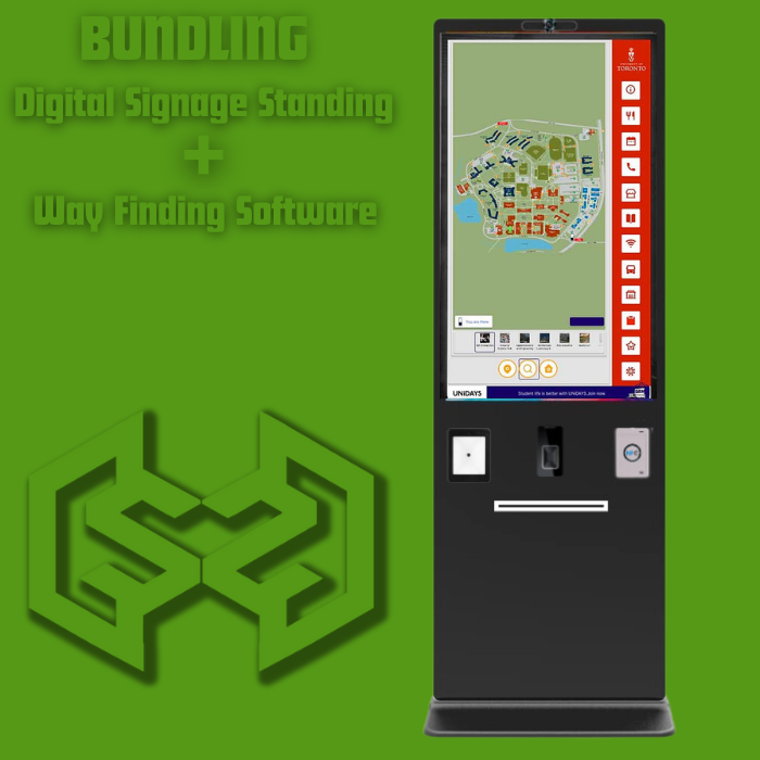 Digital Signage Standing dan Wayfinding