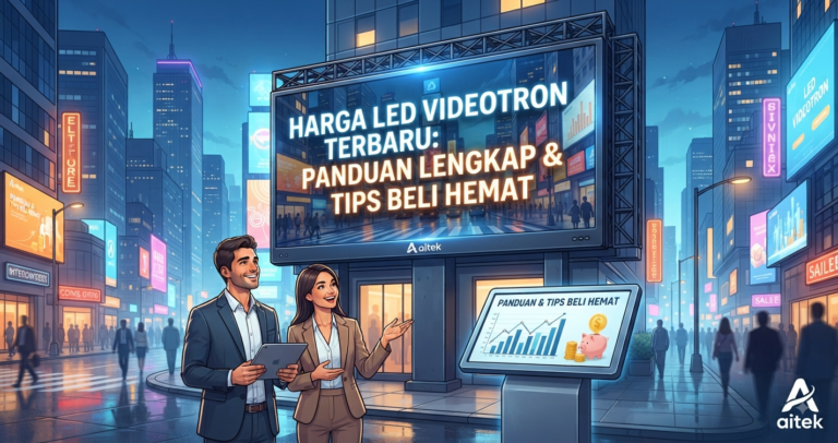 Harga LED Videotron Terbaru: Panduan Lengkap & Tips Beli Hemat