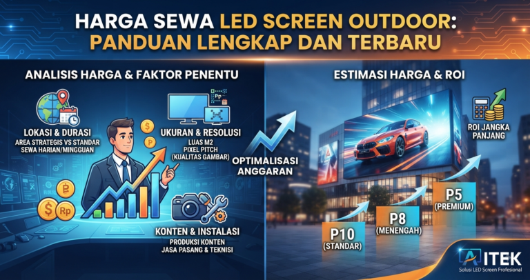 Harga Sewa LED Screen Outdoor: Panduan Lengkap dan Terbaru