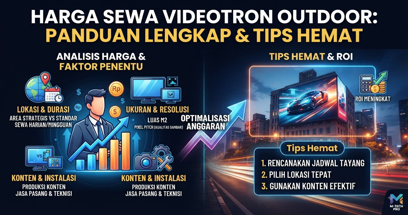 Harga Sewa Videotron Outdoor Panduan Lengkap & Tips Hemat