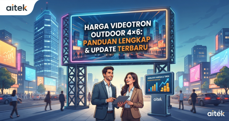 Harga Videotron Outdoor 4×6: Panduan Lengkap & Update Terbaru
