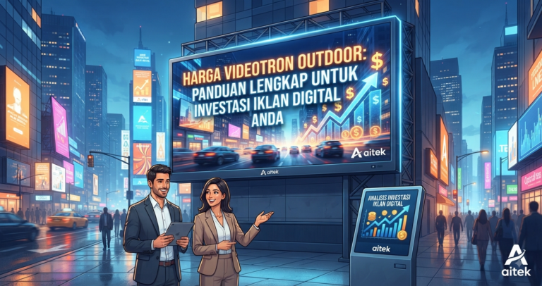 Harga Videotron Outdoor: Panduan Lengkap untuk Investasi Iklan Digital Anda