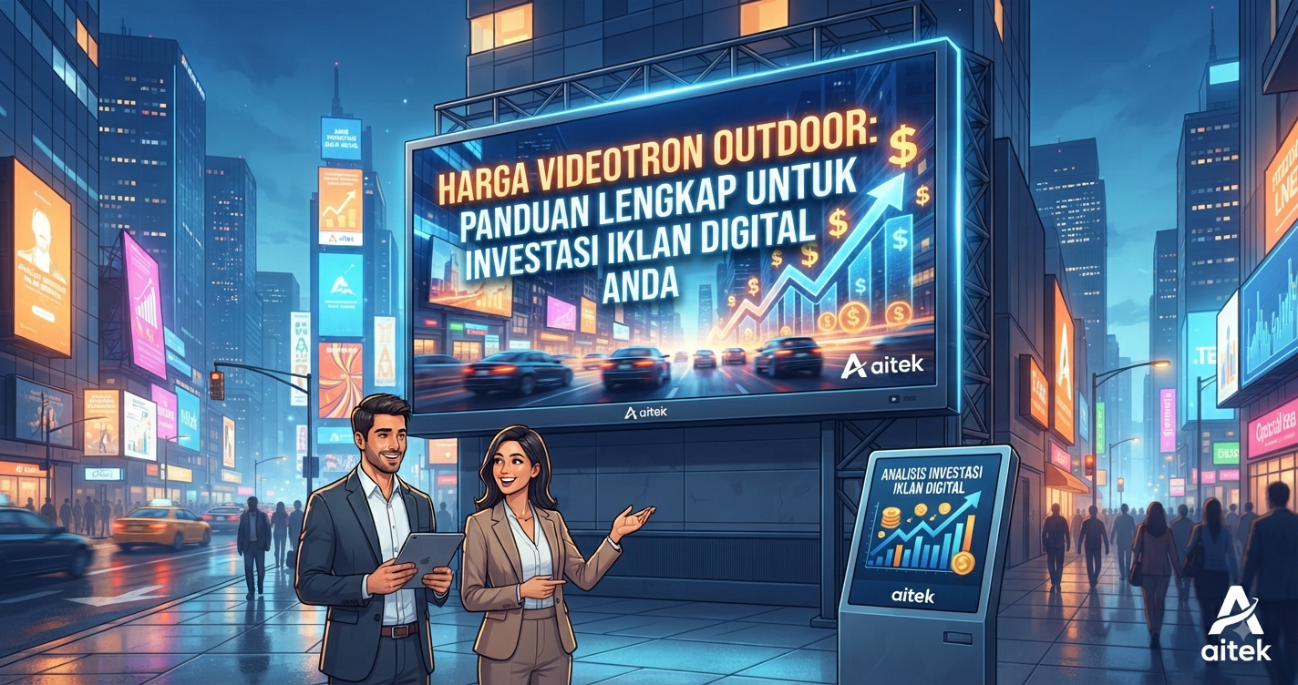 Harga Videotron Outdoor Panduan Lengkap untuk Investasi Iklan Digital Anda