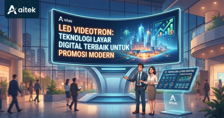 LED Videotron: Teknologi Layar Digital Terbaik untuk Promosi Modern