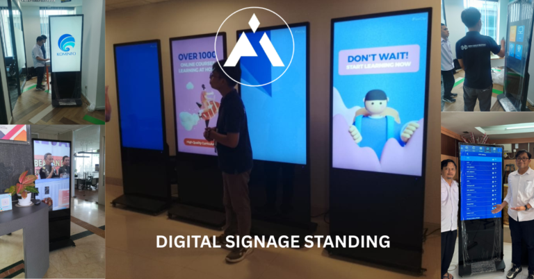 Panduan Lengkap Digital Signage Standing 2026: Jenis, Fitur, dan Harga Terbaru