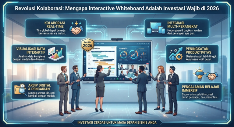 Revolusi Kolaborasi: Mengapa Interactive Whiteboard Adalah Investasi Wajib di 2026